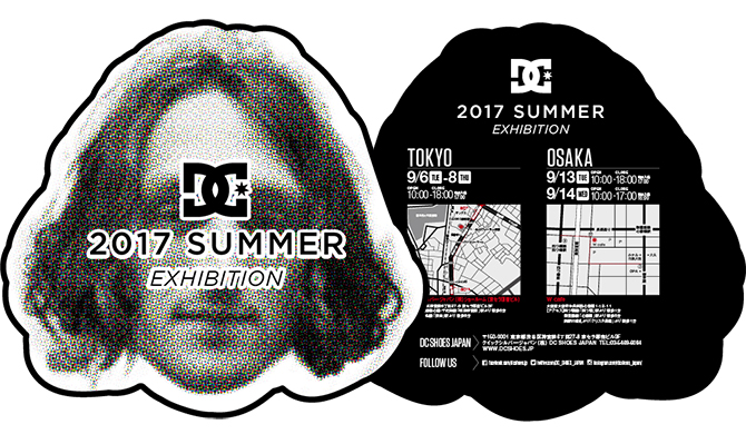 DC SHOES JAPAN 展示会 インビテーション